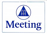 AA-Meeting (Schild)