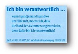 009 _ Ich bin verantwortlich (Faltkarte)