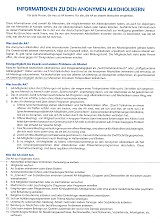 033 _ Informationen zu den Anonymen Alkoholikern (DIN A4 Doppelseitig)